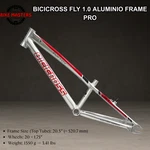 Bmx Fly 1.0 Frame Polish Red + Fork & Headset Aluminum Lightweight Racing. Fixed Price $500.00.