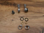 1980'S Racing Shifters Suntour SL-IP00-B, Sprint / Cyclone Superbe Pro 2 X 7SP. Fixed Price $110.00.
