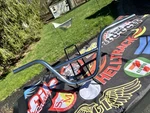 1997 Dyno Handlebars Stamped Old School Bmx. Fixed Price $60.00.