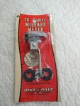 Vintage 20" Bike Mileage Meter Nos J-3 Pals Dorcy. Fixed Price $14.99.