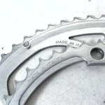 Campagnolo 9-SPEED Double Chainring Set 135 Bcd 53/39 Tooth Silver Alloy. Fixed Price $33.98.