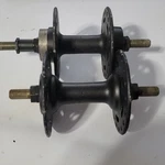 Old School Nos 1978 Dated Acs High Flange Black Bmx Cruiser Bike Hubs 36 Hole. Fixed Price $179.99.