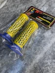 Old School Cobra F1 Bmx Bike Grips Blue Yellow Vintage Oakley Decal Fuan Shape. Fixed Price $64.99.