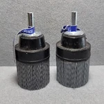 New Pro Set Of Two (2) 1-1/2" Osborn Crimp Ceramic Disc Brushes 120, 320 Grit. Fixed Price $98.00.