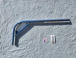 New 7/8" 4130 Layback Chrome Seat Post Square Brace Bmx Cw Al's Rapid Transit Sm. Fixed Price $94.99.