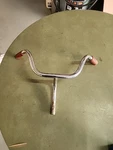 1970S Schwinn Lil Tiger Pixie Etc Chrome Handle Bars Goose + Red Grips Nice L$$k. Fixed Price $28.00.