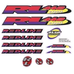 1995 Redline - RL440 For Chrome Frame Decal Set. Fixed Price $49.95.