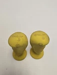 1980S Oakley 3 Handlebar Grips Yellow Og Old School Bmx. Fixed Price $114.95.