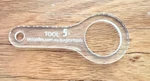 Pedal Cap Removal Tool, # 5 = Sr MP-460, MP466 Clear Perspex Old School. Fixed Price $5.44.