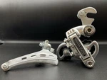 Nos 1ST Gen Shimano 600 Front And Rear Derailleur. Fixed Price $79.00.