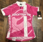 Giordana Cycling Vero Pro Jersey Women Size Xl Pink Full Zip Short Sleeve. Fixed Price $20.00.