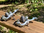 Campagnolo Nos Super Record Short Reack Brake Calipers Scripted New Vintage Nice. Fixed Price $274.00.