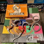 Nos 1960'S / 70'S Universal Mod. 61 Brakes Set Levers & For Cinelli Model + Sc. Fixed Price $651.32.