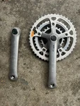 Shimano Deore Lx FC-M550 Crankset 46/36/24 Speed Square Taper 175MM Silver A1. Fixed Price $56.00.