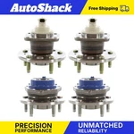 Front Rear Wheel Hub Bearing Assemblies For Chevrolet, Impala 2000-2013. Fixed Price $146.54.