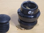 Nos Headset Yst 1-1/8" G-force Threaded Black. Fixed Price $24.99.