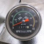 Vintage 1970 Sears Bicycle Speedometer Tach Mileage 27IN Bike + Mount Bracket. Fixed Price $28.20.