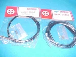 Nos Schwinn Vintage Bicycle Front & Rear Brake Lever Cables. Fixed Price $30.00.