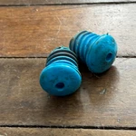 Vintage Ogk Bar End Plugs Blue Caps Japan Race Bike Eroica Pair 2. Fixed Price $13.10.