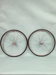 Campagnolo Pista Track Hub Wheelset 36H.SUPER Champion Medaille Or Bicycle Rim. Fixed Price $360.00.