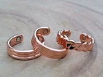 Solid Pure Copper Magnetic Ring Women Arthritis Adjustable. Fixed Price $11.95.