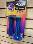 Ame Old School Bmx Grips Unitron Dual Color Blue Green - Gt Se Haro Redline. Fixed Price $34.95.