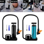 Bike Pump Mini Portable Motor Bicycle Foot Pressure Gauge Tire Air. Fixed Price $10.59.