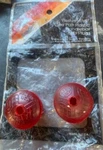 Nos Vintage Road Bike Red Hunt Wilde Handlebar Plugs Western Flyer. Fixed Price $14.99.