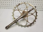 Schwinn 26T Sweet Heart Crankset Vintage Classic Bicycles Ratrods Tank Bikes. Fixed Price $29.99.