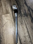Jd Chro-molly & Aluminum Alloy Bicycle Seat W/ Shock Post 25.4-27.2MM X 350MM. Fixed Price $19.99.