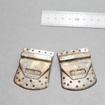 Pavarin Alloy Slot-type Nail-on Cycling Cleats (used, No Nails). Fixed Price $14.99.