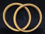 Rare Nos Yellow Mitsuboshi Silver Star Comp Iii 24" 1.75 Tires Old School Bmx. Fixed Price $999.99.