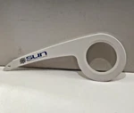 New Sun Boardwalk Cruiser Chainguard White, No Mounting Screws. Fixed Price $37.50.