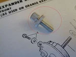 Schwinn Atom Drum Brake Adjuster Krate Bicycle-manta Ray / Disc Rear. Fixed Price $15.22.