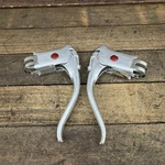 Vintage Weinmann Non-aero Brake Levers Nos Drop Bar Pair Silver 78 77 Stamp. Fixed Price $37.59.