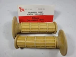 Nos Mach Yellow Grips For Vintage Motorcycle, Enduro Ahrma Motocross. Fixed Price $24.99.