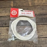 Vintage Schwinn Rear Brake Cable Ladies Raleigh White Housing Nos 50 753 57X54. Fixed Price $28.19.