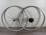 Vintage Araya 26X1.50 Mountain Bike 26" Wheelset 36H Shimano Alivio Hubs Japan. Fixed Price $94.99.