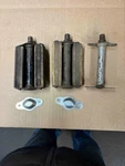 Wartime Army Military Wald 26" Bicycle Blackout Pedals Wood Blocks New End Caps. Fixed Price $95.00.
