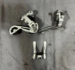 Vintage Shimano RD-Z505 Rear & FD-Z206 Front Road Derailleurs +Z408 Shift Levers. Fixed Price $39.95.
