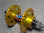 Nos Acs 36 Hole 80G High Flange Gold Bmx Vintage Bicycle Rear Hub. Fixed Price $55.00.