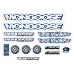 1998 Mongoose - Supergoose For Polished Frame Decal Set. Fixed Price $56.95.