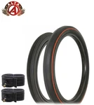 Schwinn Style Bicycle 16X1-3/4 S7 & 20X2.125 S2 Wide Slick Red Line Tire W/tubes. Fixed Price $66.91.