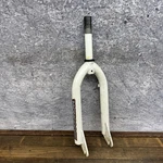 Vintage Mongoose Bmx Freestyle Fork 1IN Threaded 20IN White Steel 3/8 Old School. Fixed Price $85.99.