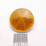 1PC Vintage Reflector Universal Cat Eye RR-210-A Orange Nos #1. Fixed Price $19.90.