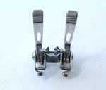 Vintage Shimano Z401 Friction Clamp-on Stem Shifters Road Bike Silver Vgc. Fixed Price $14.99.
