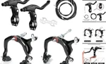 Bike Brakes Set,front And Rear Bicycle Brake,complete Universal BLACK1. Fixed Price $29.03.