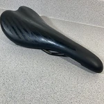 Schwinn Cionlli Black Bike Bicycle Saddle Seat Racing Stripe Narrow Road Padded. Fixed Price $13.49.