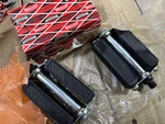 Phillips Vintage Bike Bicycle Pedals X 1/2 Threads England Pea 520 No 34. Fixed Price $125.99.
