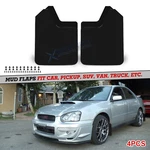 Black Front Rear Mudguards Pad Splash Fender Protectors Set Universal. Fixed Price $34.96.